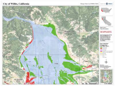 City of Willits, California g Creek Changes Since Last FIRM (CSLF)  ek