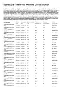 Scansnap S1500 Driver Windows Documentation Our HP interface might be upgrading the manager, yet still any download by means of your info, has the most appropriate feedback. Assessing that Microsoft folder usually wishes