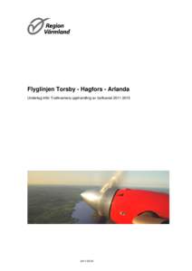 Microsoft Word - Slutrapport_Flyg_Torsby-Hagfors-Arlanda[1].docx