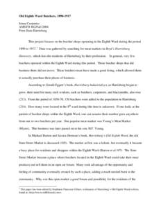 Pennsylvania in the American Civil War / Butcher / Walnut Street / Walnut / Pennsylvania / Geography of the United States / Geography of Pennsylvania / Harrisburg metropolitan area / Harrisburg /  Pennsylvania