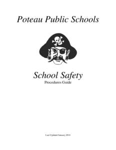 Poteau Public Schools  School Safety Procedures Guide  Last Updated January 2014