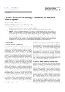 Eur. Phys. J. B: 132 DOI: epjb/e2015THE EUROPEAN PHYSICAL JOURNAL B