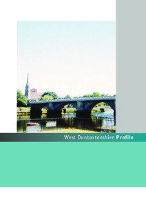 West Dunbartonshire Profile  Cite this report as: Shipton D and Whyte B. Mental Health in Focus: a profile of mental health and wellbeing in Greater Glasgow