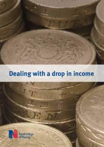 Dealing with a drop in income  2 Royal College of Nursing