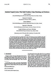 Florida International University / National Hurricane Center / National Weather Service / Tropical cyclone / Numerical weather prediction / Weather forecasting / Typhoon / Joint Typhoon Warning Center / Tropical cyclone forecast model / Meteorology / Atmospheric sciences / Weather prediction