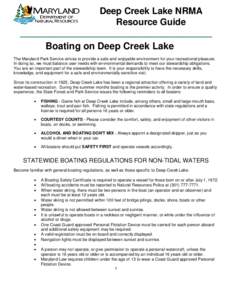 Waterskiing / Buoy / Personal water craft / Sailing / Port and starboard / Deep Creek Lake State Park / Deep Creek Lake / Personal flotation device / Ship / Boating / Maryland / Transport