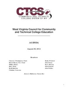 Southern West Virginia Community and Technical College / West Virginia / North Central Association of Colleges and Schools / Mountwest Community and Technical College