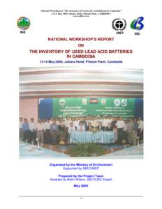 Microsoft Word - Cambodia National ULAB Workshop Report.doc