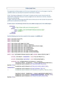 Eclipse / Unified Modeling Language / Java platform / Cross-platform software / Systems Modeling Language / XML Metadata Interchange / Java / Software / Computing / Computer programming