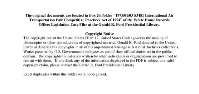 [removed]S3481 International Air Transportation Fair Competitive Practices Act of 1974