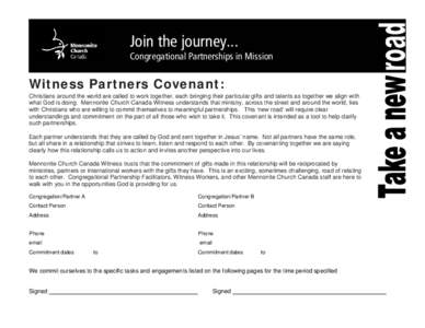 Microsoft Word - WITNESS PARTNERS COVENANT-Mutual Covenant Form.doc