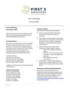 American Cancer Society Cancer Action Network / California Proposition 10 / Prenatal care