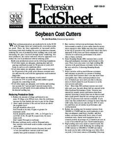 FactSheet Extension AGF[removed]Horticulture and Crop Science, 2001 Fyffe Court, Columbus, OH[removed]