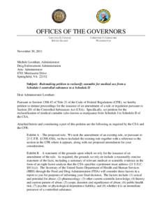 Petition Letter November 30, 2011