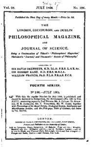 The London, Edinburgh and Dublin Philosophical Magazine and Journal of Science