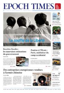 JUIN 2014 · ÉDITION FRANÇAISE N° 277 · WWW.EPOCHTIMES.FR  Qu Yuan et le festival Duanwu PCIVILISATION CHINOISE