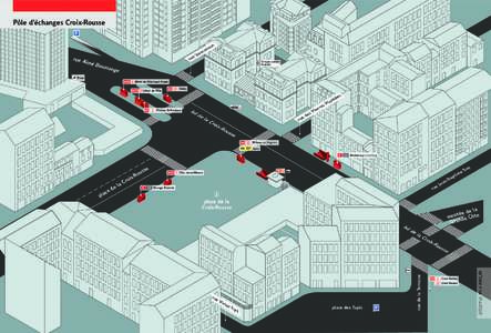 Pôle d’échanges Croix-Rousse on s an c