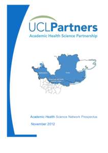 Academic Health Science Network Prospectus and Business Plan