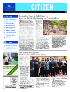 www.arlingtonva.us  News and information for Arlington residents ... since 1972 In This Issue 2