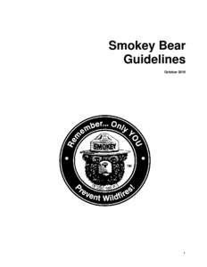 Smokey Bear Guidelines October[removed]