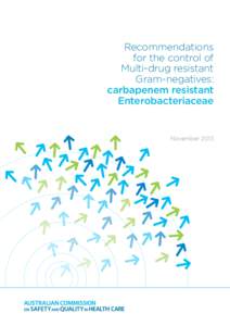 Recommendations for the control of Multi-drug resistant Gram-negatives: carbapenem resistant Enterobacteriaceae