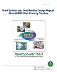 Alden Research Laboratory / Wicket gate / Water turbines / Mechanical engineering / Fluid mechanics / Energy / Power engineering / Turbine
