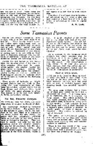 THE TASMANIAN NATUH.ALlST land are due to wind. TheBe caves are slopes of 1\-Jouut \VeHington, on the mOUlltains on the east of the Derwent, and tbr()ughout the Midlands. On the 1100