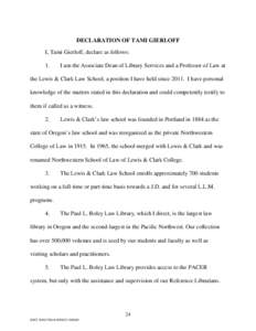 PACER / Docket / Government / Lewis & Clark Law School / Northwestern School of Law / The Pacer / Law / Judicial branch of the United States government / Online law databases