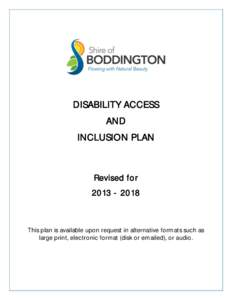 Disability / Educational psychology / Special education / Knowledge / Web accessibility / Developmental disability / Boddington / Inclusion / Accessibility / Education / Health / Disability rights