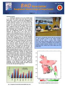 BMD Newsletter Bangladesh Meteorological Department Vol.3  Issue.4