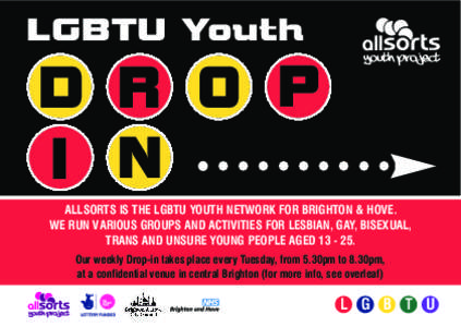 LGBTU Youth  D R O P