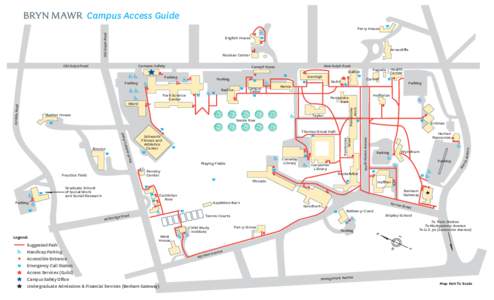 Campus Access Guide Old Gulph Road Perry House English House Arnecliffe