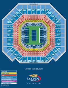 ARTHUR ASHE STADIUM  LOWER PROMENADE A-O UPPER PROMENADE P-Z  CHAIR UMPIRE