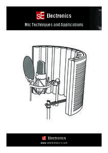 ®  Electronics Mic Techniques and Applications