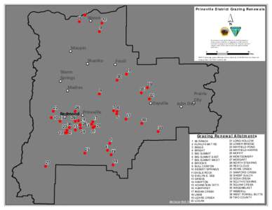 Prineville District Grazing Renewal Map