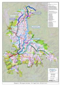 ZONES Each Zone comprises the following part of the Scheme: If the Zone is a Trunk Zone: (a) the Zone as shown on this plan; (b) the Ringarooma River Zone (RR); and