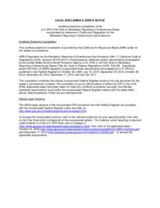 Energy / Chemistry / Air pollution in the United States / United States emission standards / Natural gas / Greenhouse gas / Gasoline / Low-carbon fuel standard / Greenhouse gas emissions by the United States / Emission standards / Liquid fuels / Environment