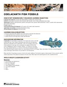 Microsoft Word - Coelacanth Fish Fossils.doc