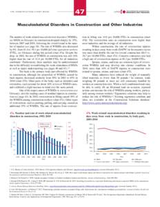 47  THE CONSTRUCTION CHART BOOK Musculoskeletal Disorders in Construction and Other Industries
