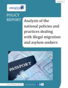 DecemberPOLICY REPORT Analysis of the national policies and practices dealing