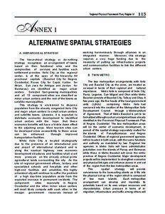 Regional Physical Framework Plan, Region VI  115