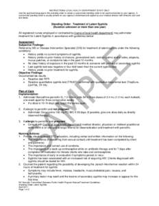 Bacterial diseases / Infections with a predominantly sexual mode of transmission / Syphilis / Biology / Sexually transmitted disease / Penicillin / HIV / Neurosyphilis / Tuskegee syphilis experiment / Sexually transmitted diseases and infections / Microbiology / Medicine