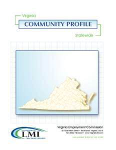 Virginia  Statewide Virginia Employment Commission 703 East Main Street • Richmond, Virginia 23219