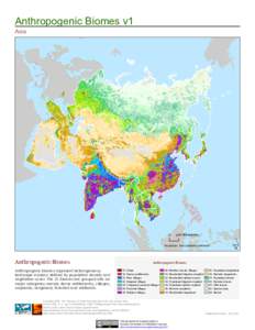 Anthropogenic Biomes v1 Asia[removed]Kilometers