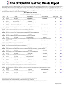 Basketball statistics / Rules of basketball / Foul / Zaza Pachulia / Sports / Basketball / National Basketball Association