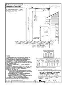 Shall meet requirements of drawings D7-1 and D9-2. See Maximum Recommended Distance Point of attachment (See notes 2, 3 and 7)