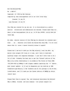 Not-the-Enfield-FAQ No. 1 MkIII* Copyright (C) 1994 by Ben Sansing compiled by <ben.sansing@chaos.lrk.ar.us> with lotsa help Created: 31 Jan 93 Last Revised: 23 Jun 94