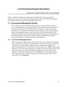 Chapter 3 - Environmental