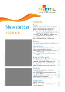 Contents  Newsletter 12|2010  News