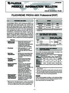 Provia / Science of photography / Optical filters / Storage media / Color / Velvia / Photographic film / Film speed / Photographic filter / Photography / Fujifilm / Optics